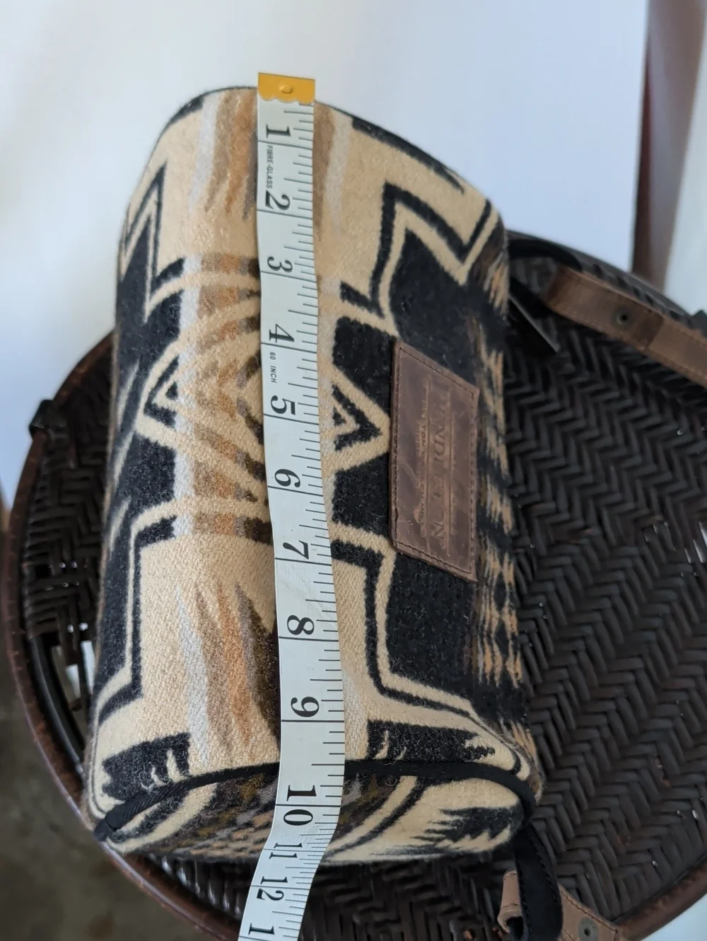 Pendleton Aztec Print Crossbody Wool Bag